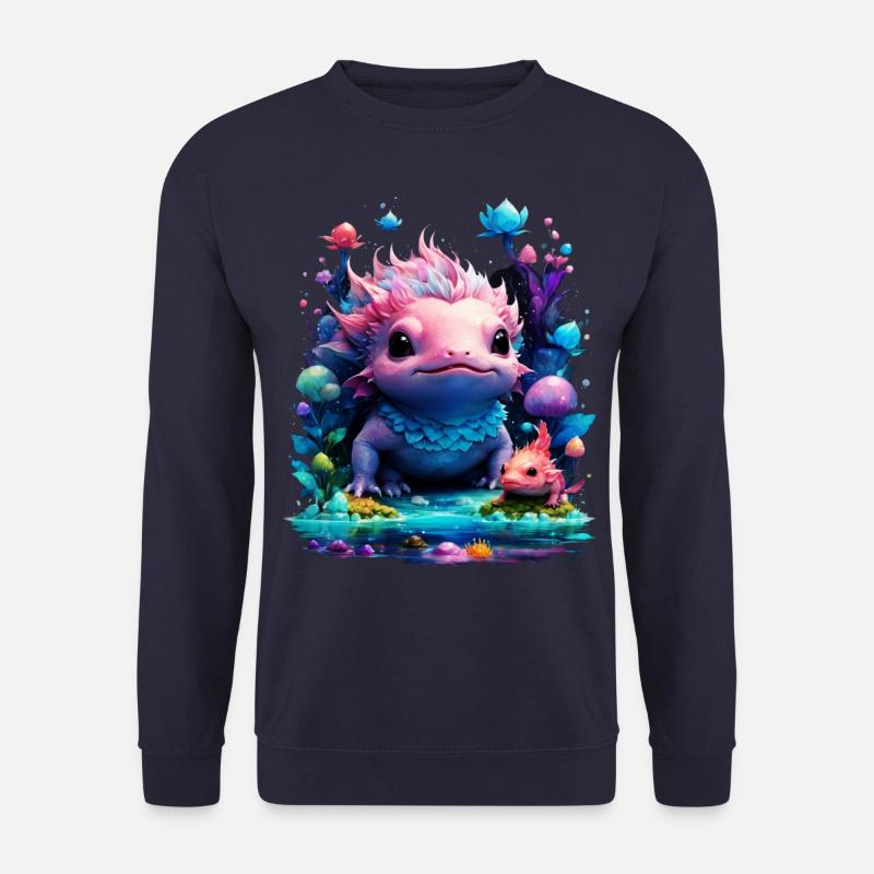 Axolotl - Unisex Sweatshirt - navy