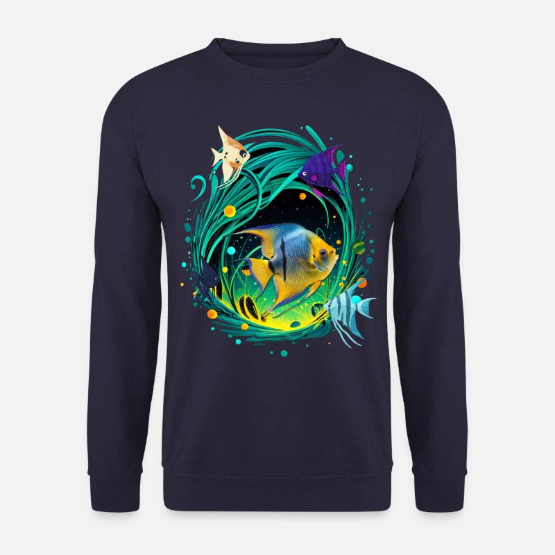 Angelfish - Unisex Sweatshirt - navy