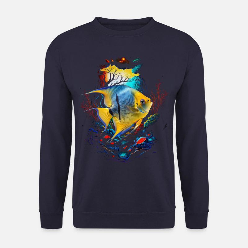 Angelfish - Unisex Sweatshirt - navy