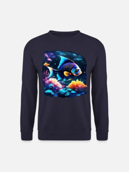 Angelfish - Unisex Sweatshirt - navy