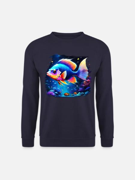 Angelfish - Sweat-shirt Unisexe - marine