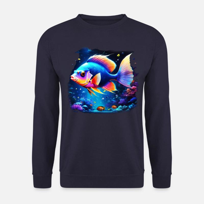 Angelfish - Unisex Sweatshirt - navy