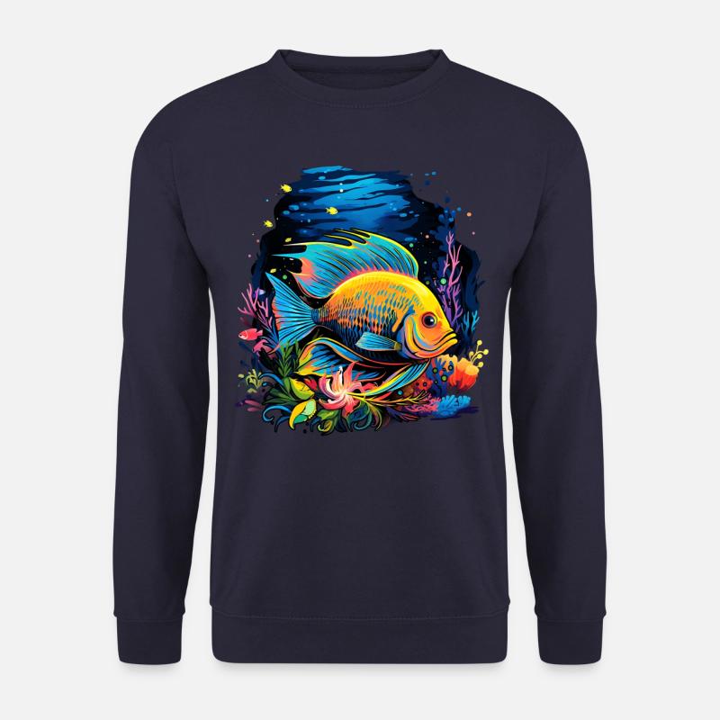 Angelfish - Unisex Sweatshirt - navy