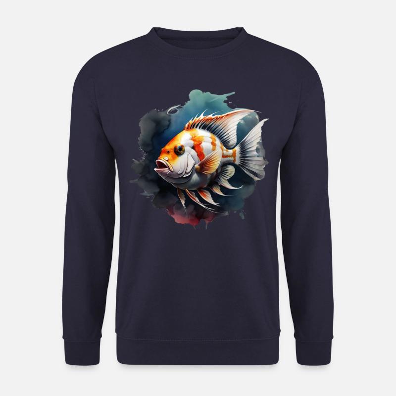 Angelfish - Unisex Sweatshirt - navy