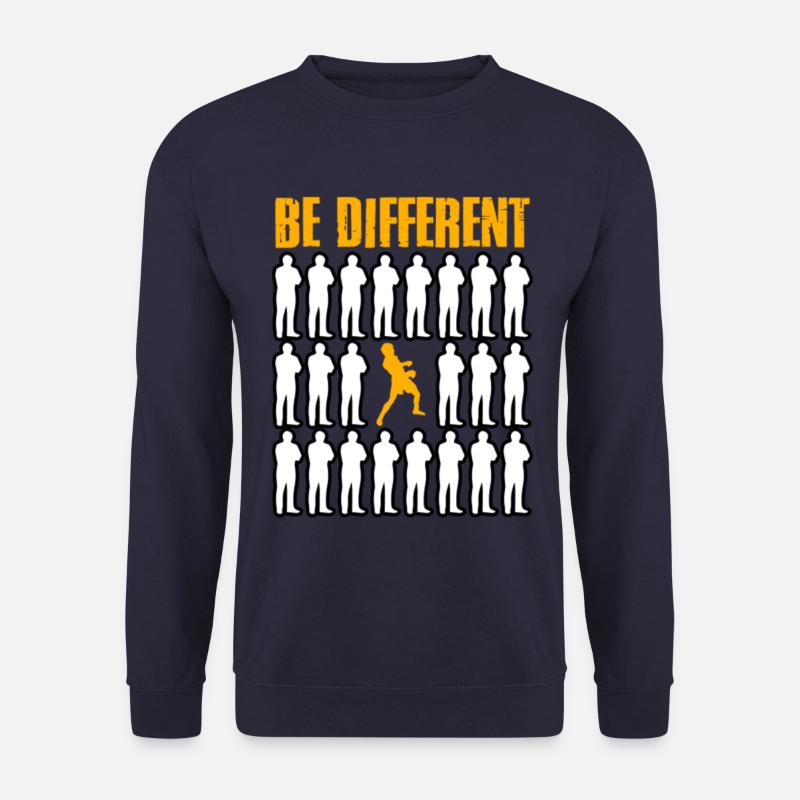 Sei anders Boxen - Unisex Pullover - Navy