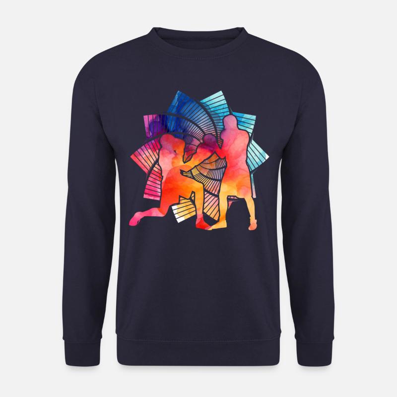 Boxe - Sweat-shirt Unisexe - marine
