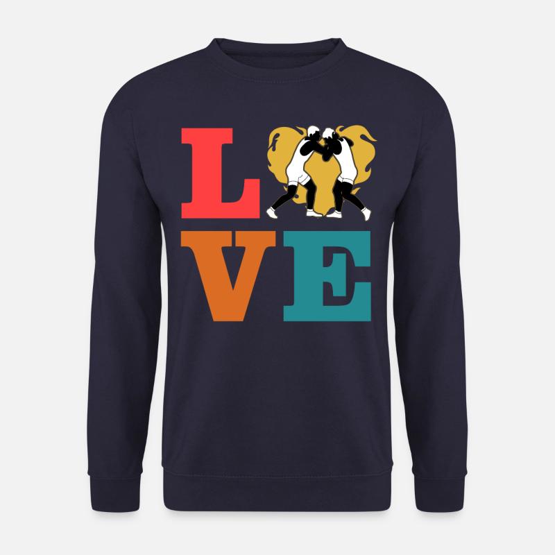 Wrestling-Liebe - Unisex Pullover - Navy