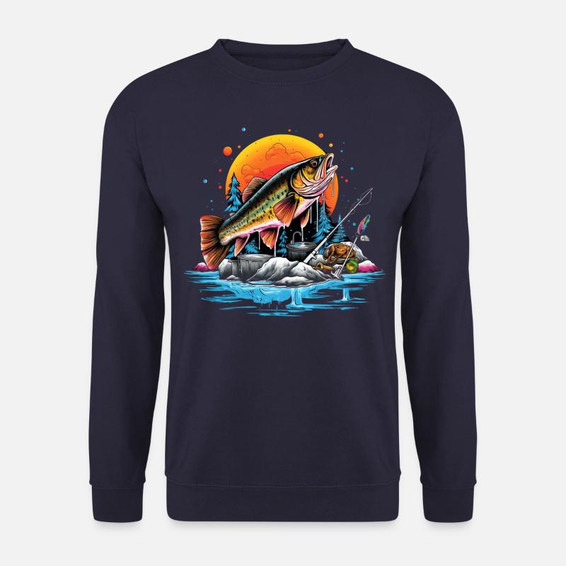 Bassfisch - Unisex Pullover - Navy