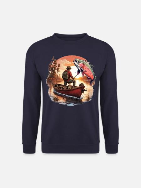 Bass Fish - Unisex Sweatshirt - navy