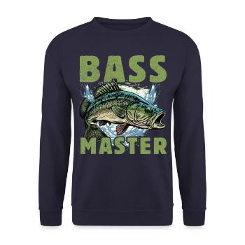 Bassmeister - Unisex Pullover - Navy - Vorne - Alina (178cm) & Michal (187cm)