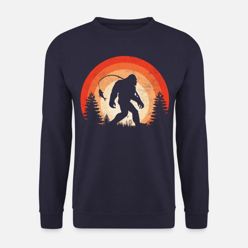 Barschfisch Big Foot - Unisex Pullover - Navy
