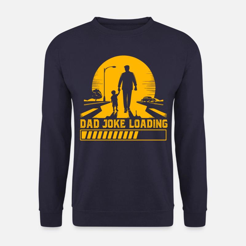 Dad Joke Loading - Unisex Sweatshirt - navy