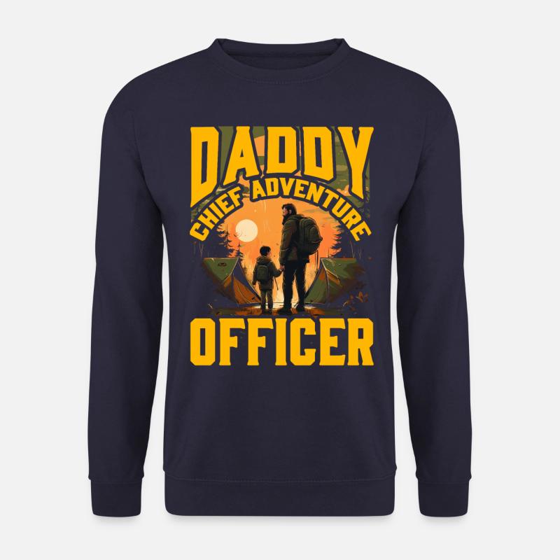 Daddy Chief Adventure Officer - Unisex Sweatshirt - navy