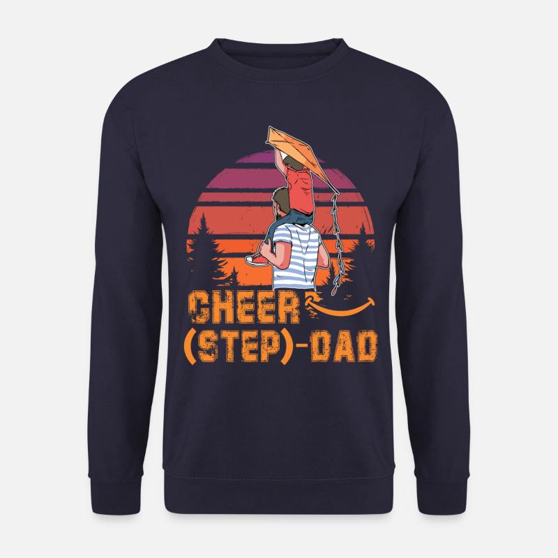 Cheer Step Dad - Unisex Sweatshirt - navy