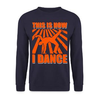 So tanze ich - Unisex Pullover - Navy - Vorne - Alina (178cm) & Michal (187cm)