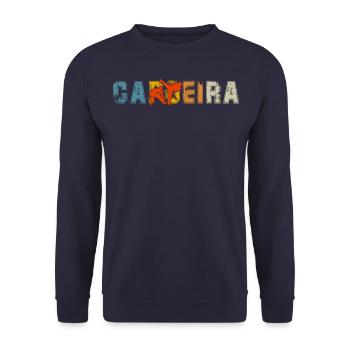 Capoeira - Sweat-shirt Unisexe - marine - Devant - Alina (178cm) & Michal (187cm)