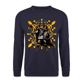Viking - Sweat-shirt Unisexe - marine - Devant - Alina (178cm) & Michal (187cm)