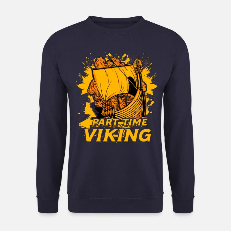 Teilzeit Wikinger - Unisex Pullover - Navy
