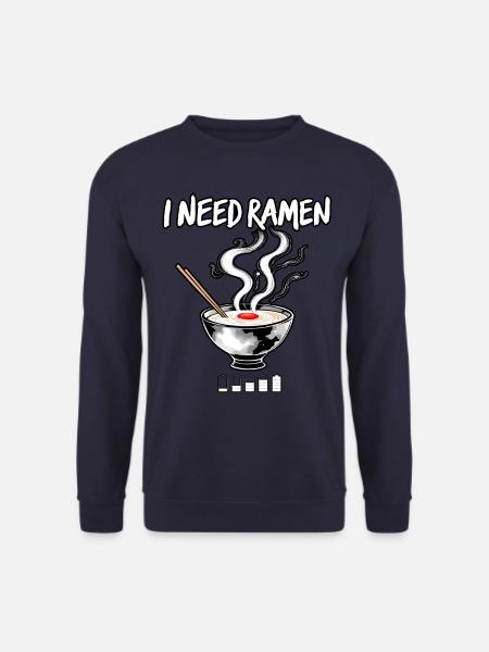 I need Ramen - Unisex Sweatshirt - navy