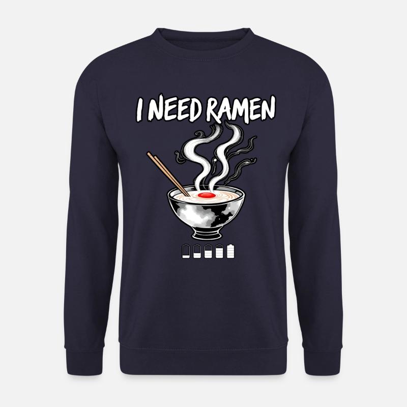 I need Ramen - Unisex Sweatshirt - navy
