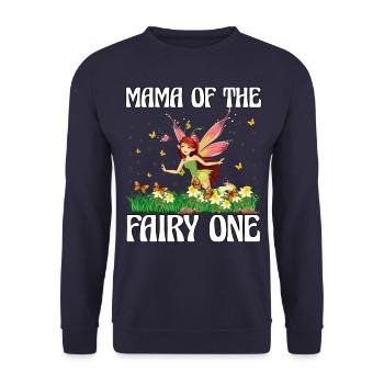 Maman de la fée Une - Sweat-shirt Unisexe - marine - Devant - Alina (178cm) & Michal (187cm)