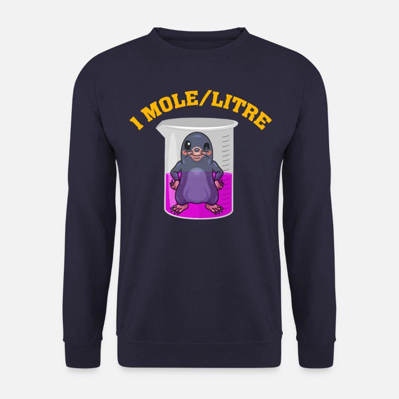 1 Mole/L - Unisex Sweatshirt - navy