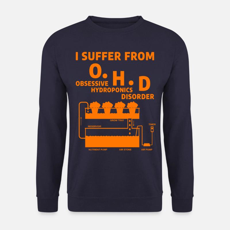 Hydroponik - Unisex Pullover - Navy