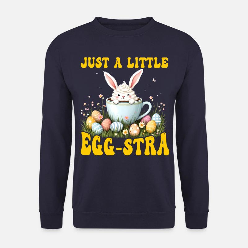 Nur ein bisschen Egg-stra - Unisex Pullover - Navy