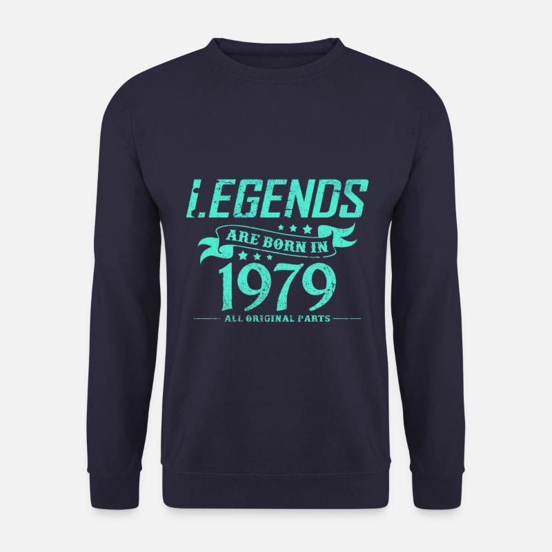 Geburtsjahr 1979 - Unisex Pullover - Navy