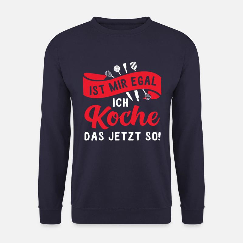 Super Koch Spruch, kochen Geschenk - Unisex Pullover - Navy