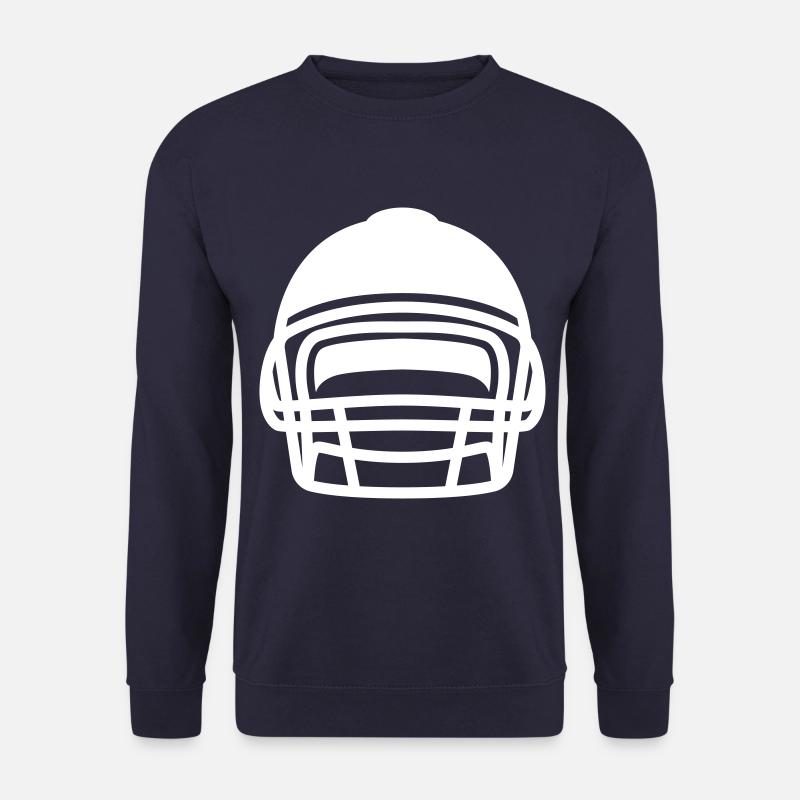 Football Helm - Unisex Pullover - Navy