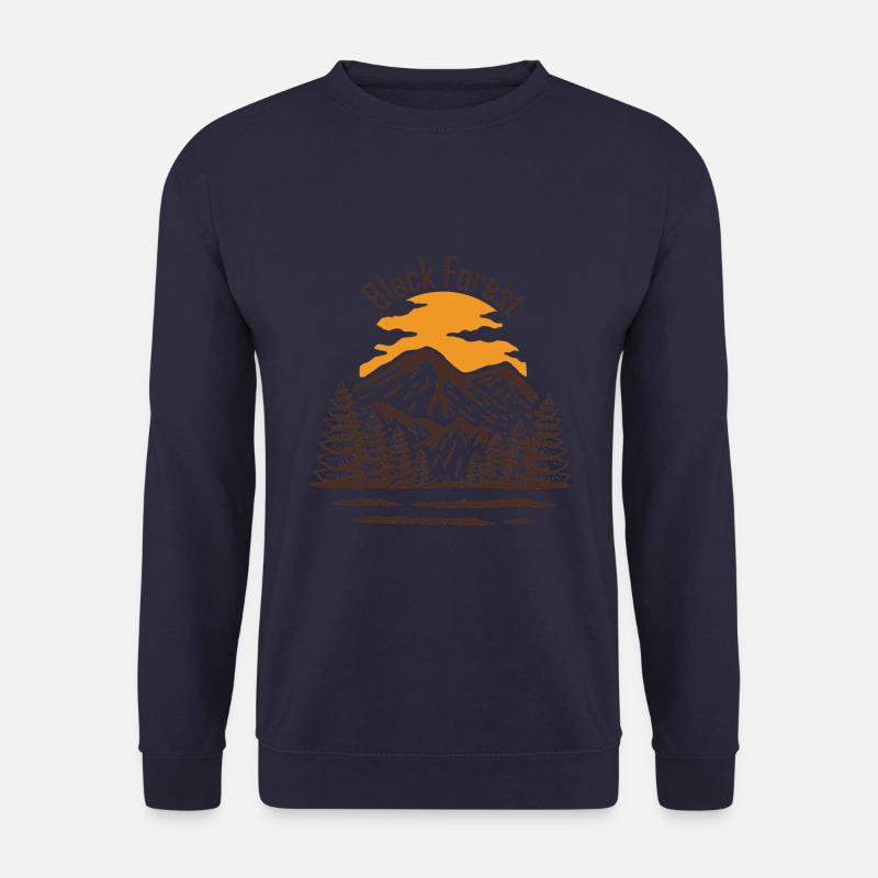 black forest Wandern im Schwarzwald - Unisex Pullover - Navy