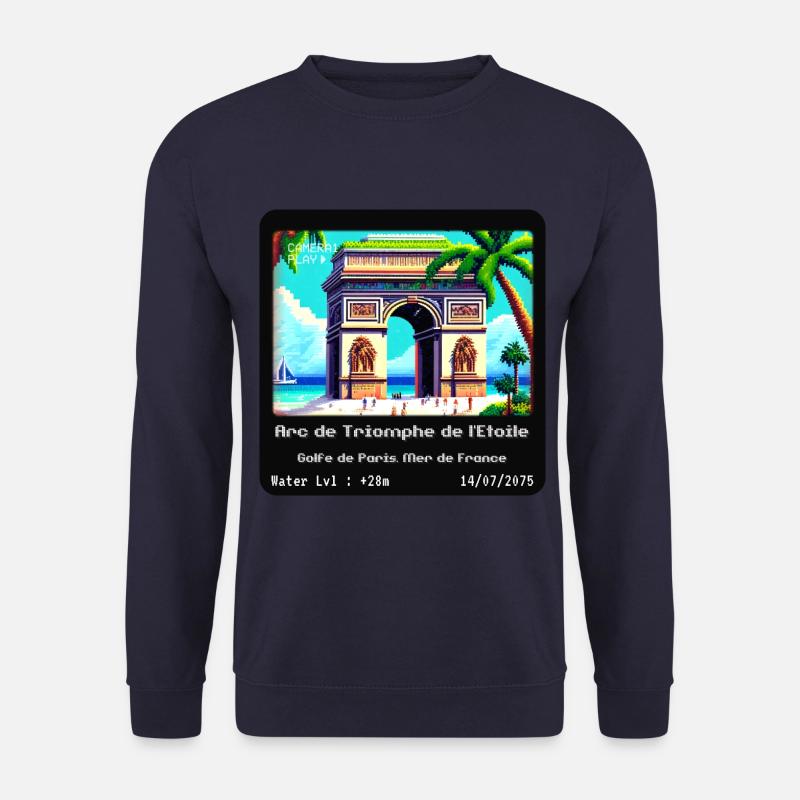 Arc de Triomphe de l'Étoile - Unisex Pullover - Navy