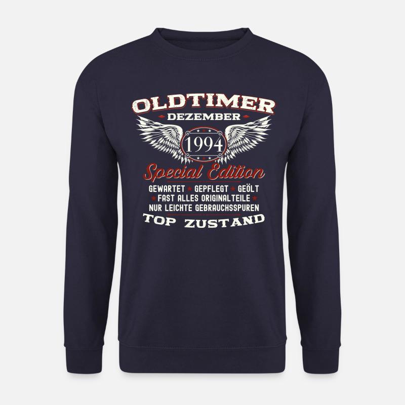 29. Geburtstag Oldtimer Dezember Jahrgang 1994 - Unisex Pullover - Navy