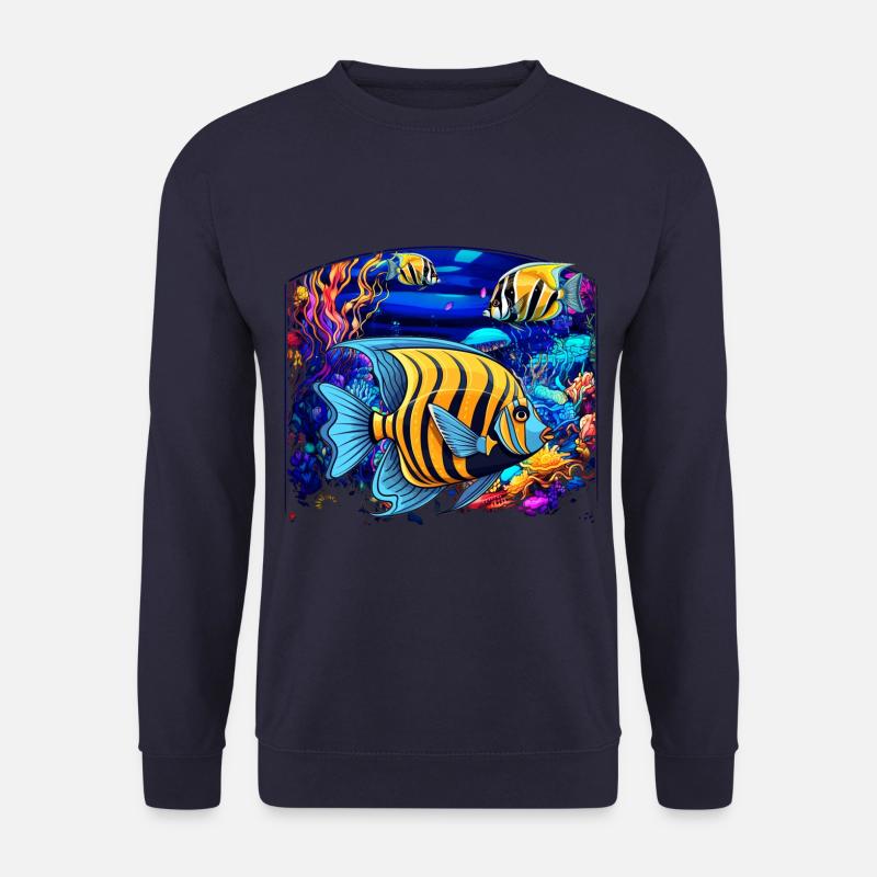Angelfish - Unisex Sweatshirt - navy