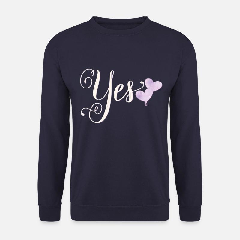 Yes I will - Unisex Sweatshirt - navy
