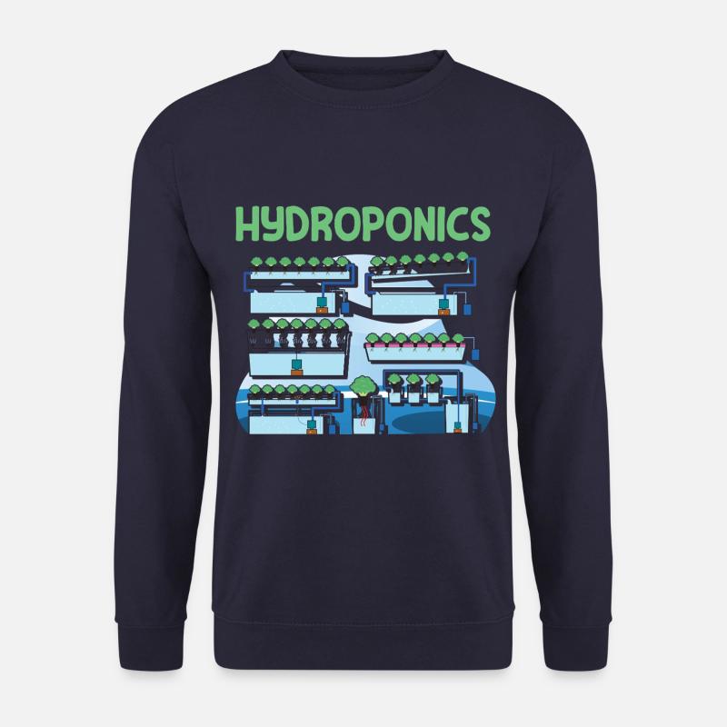 Hydroponics - Unisex Sweatshirt - navy