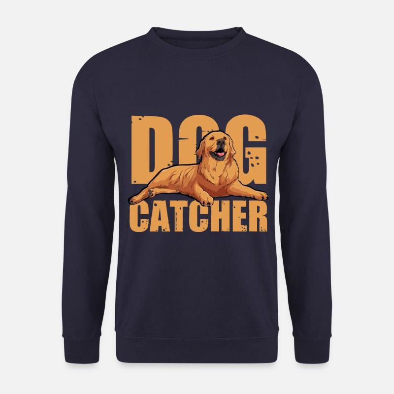 Dog Catcher Hund - Unisex Pullover - Navy