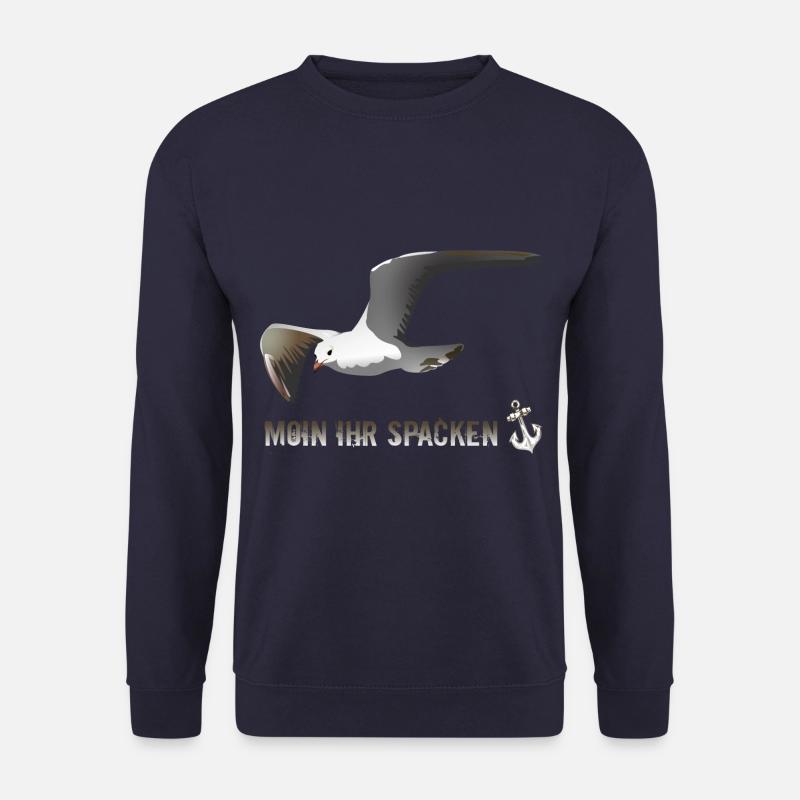 Moewe moin her spacken - Unisex Sweatshirt - navy