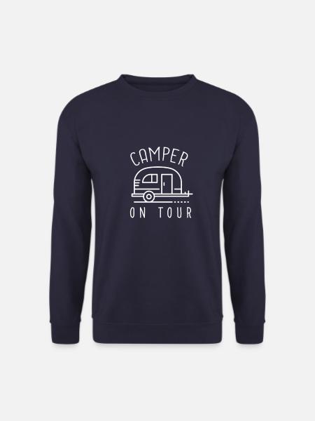 Camper on tour - Unisex Sweatshirt - navy