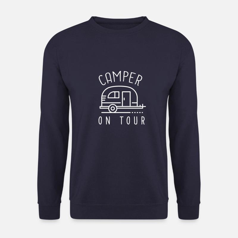 Camper on tour - Unisex Sweatshirt - navy