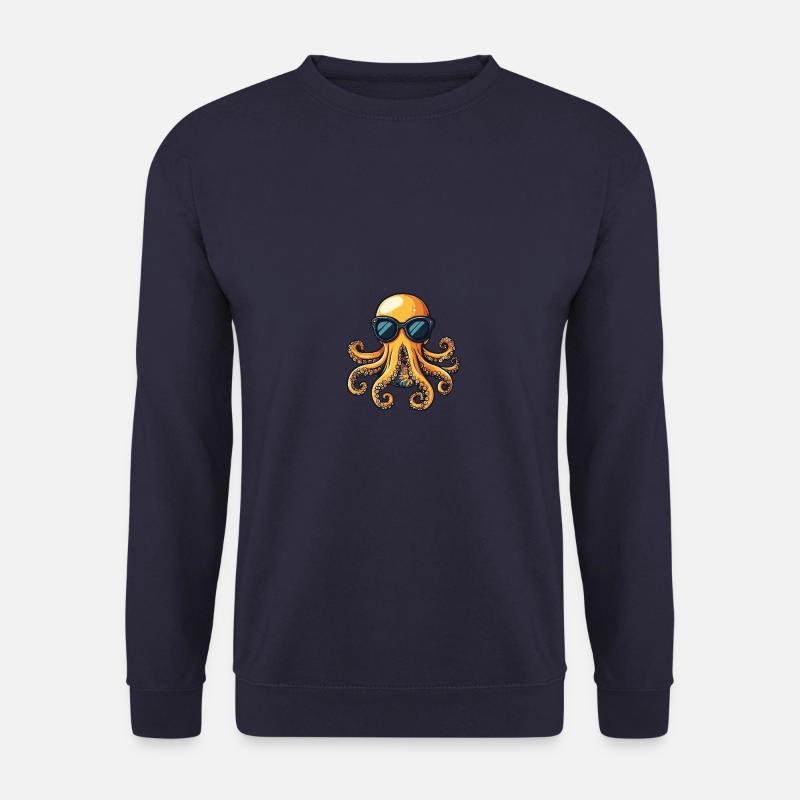 Octopus Cool Summer - Unisex Sweatshirt - navy