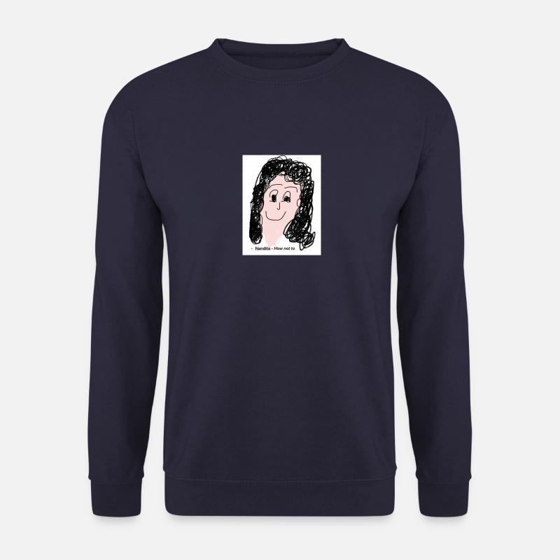 How not to - Sweat-shirt Unisexe - marine
