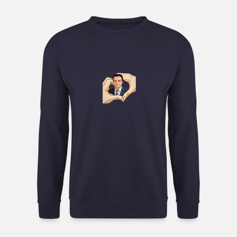 Albin Kurti God bless you - Unisex Pullover - Navy