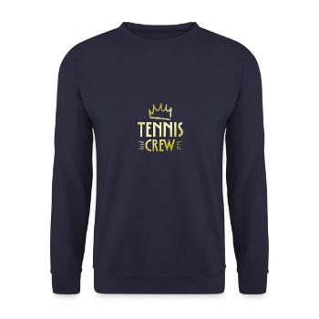 Équipe de tennis - Sweat-shirt Unisexe - marine - Devant - Alina (178cm) & Michal (187cm)