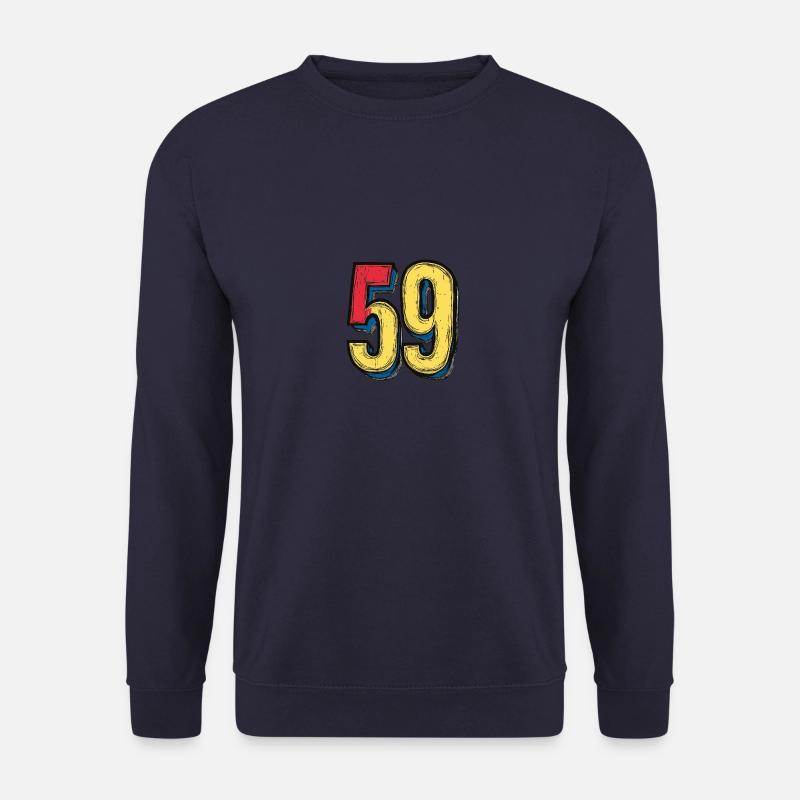 59 Number Comic - Unisex Sweatshirt - navy