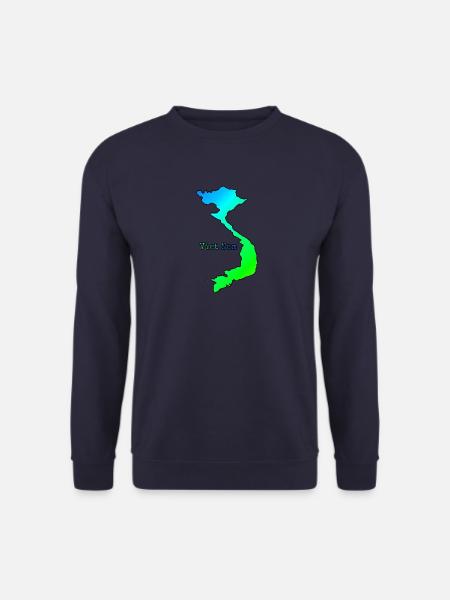 Country in Asia - Vietnam - Unisex Sweatshirt - navy