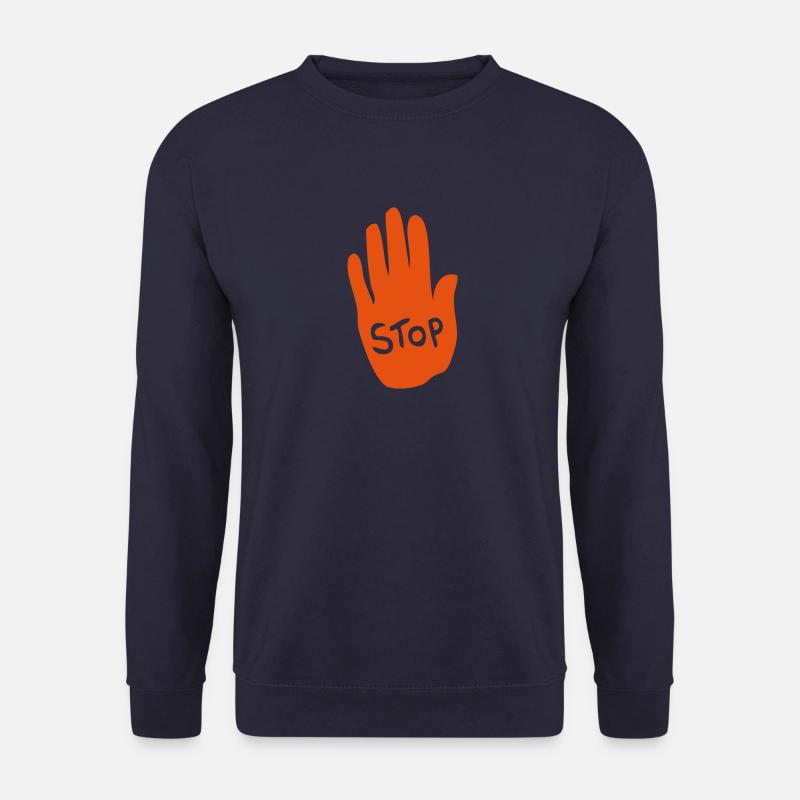 main stop 1 - Unisex Sweatshirt - navy