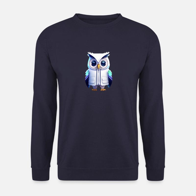 owl - Unisex Sweatshirt - navy
