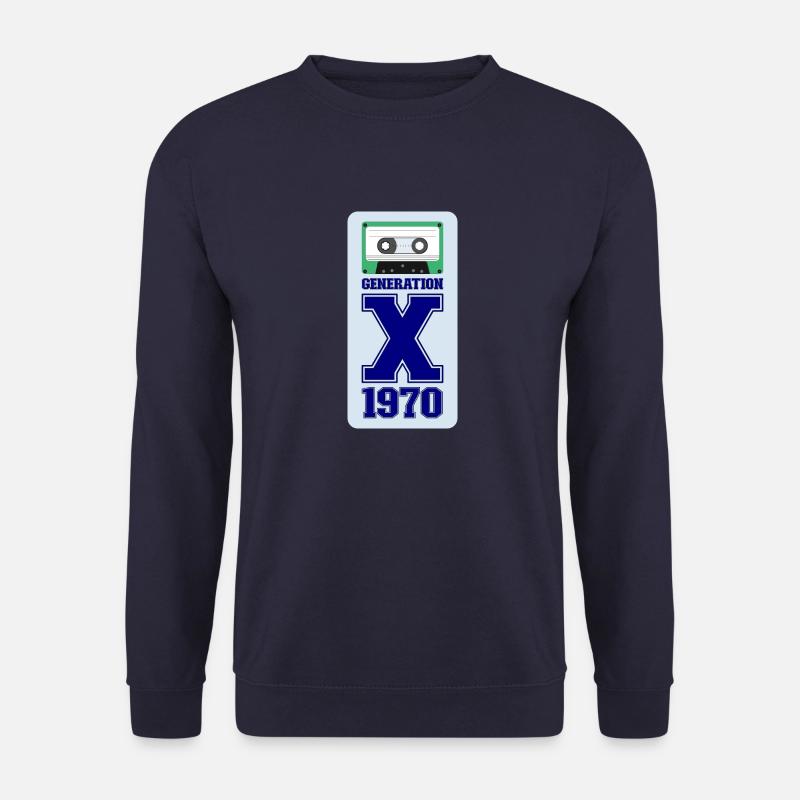 1970 Generation X disco - Unisex Pullover - Navy